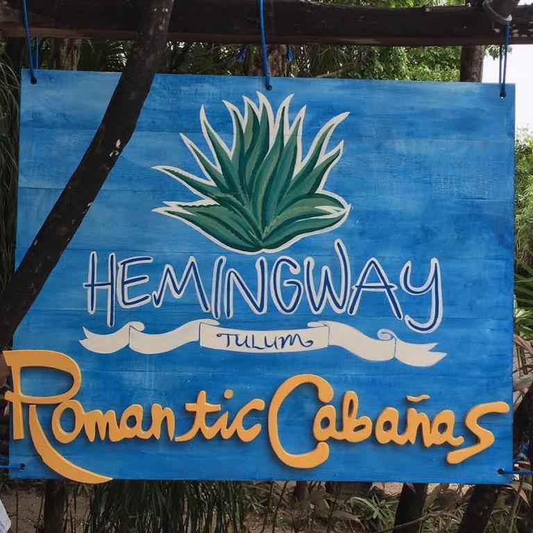Hemingway Romantic Eco Resort Тулум Екстериор снимка